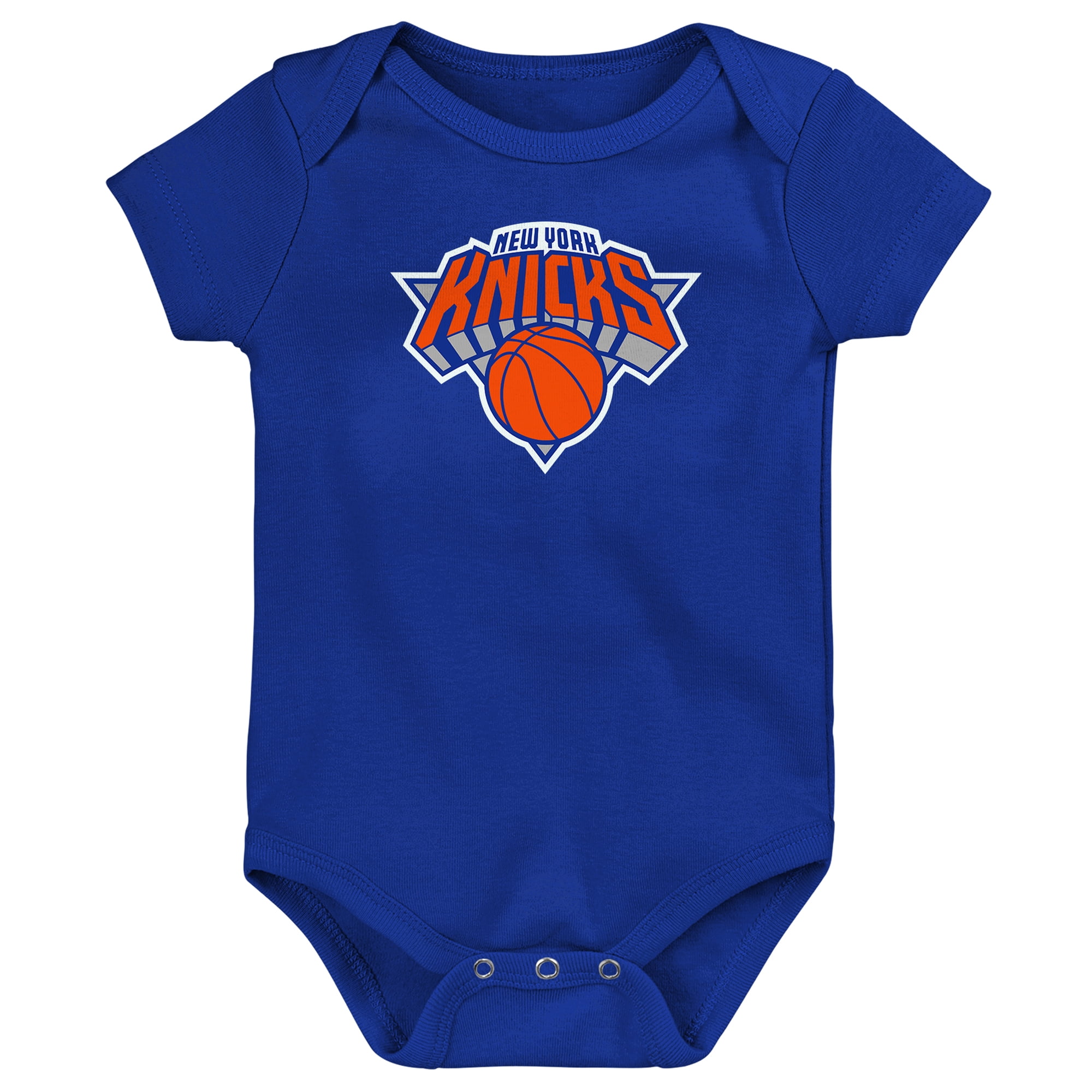Newborn Outerstuff Blue New York Knicks Primary Logo Bodysuit