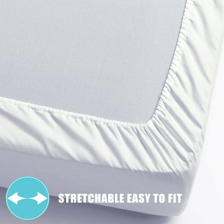 King Fitted Sheets, Deep Pocket Fitted Sheet Sold Separately, White ...