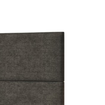 Home Design Kapaa Queen Upholstered Storage Platform Bed Frame with Horizontal Channel-Tufting and Side Drawers, Gray, Easy Assembly