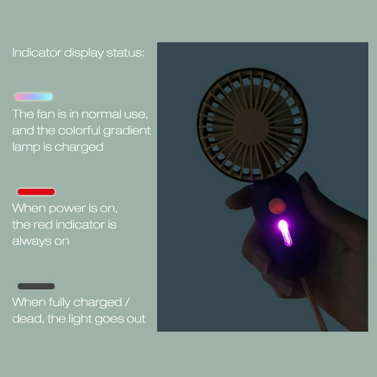 Portable Mini Handheld Fan and Parasol UV Umbrella for Sun