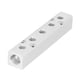 thumbnail image 1 of Bloque de distribución de aire del colector neumático,Bloque del colector de distribución de aire del colector neumático Bloque de distribución de aire del colector divisor Diseño de próxima generación NikouMX herramienta, 1 of 8