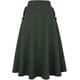 thumbnail image 2 of Falda larga de otoño e invierno a cuadros de cintura alta para mujer Army M Army M Xishao ropa, 2 of 2