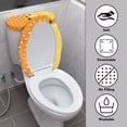 thumbnail image 3 of HELLHERO Sunflower Spotted Pattern Fashion for Gift, Adjustable Polyester Toilet Top Cover, Universal, Stretch, 2 Piece Set, 3 of 8