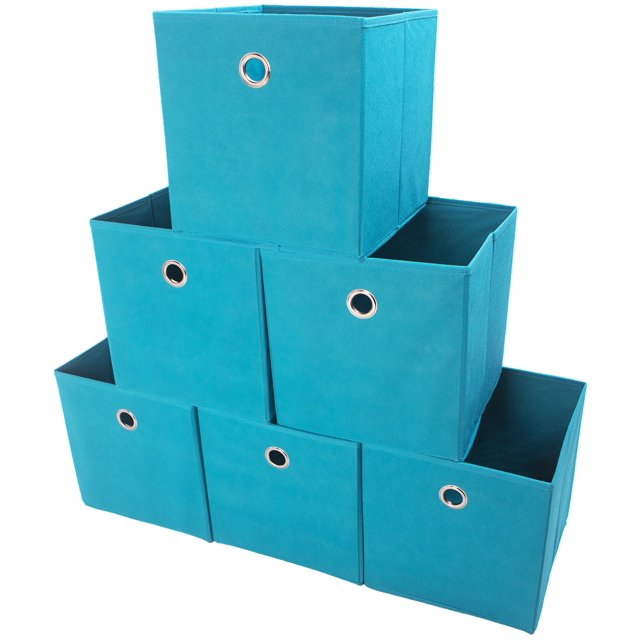 Set de 6 cubos organizadores plegables Amelitory de Storage Bins