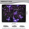 thumbnail image 7 of HUISEFOR Purple Butterflies Car Trunk Mat for Women Fashion Anti-Scratch All Weather Trunk Protection Cargo Liner Removable Automotive Accessories for Most Cars SUV, 7 of 7
