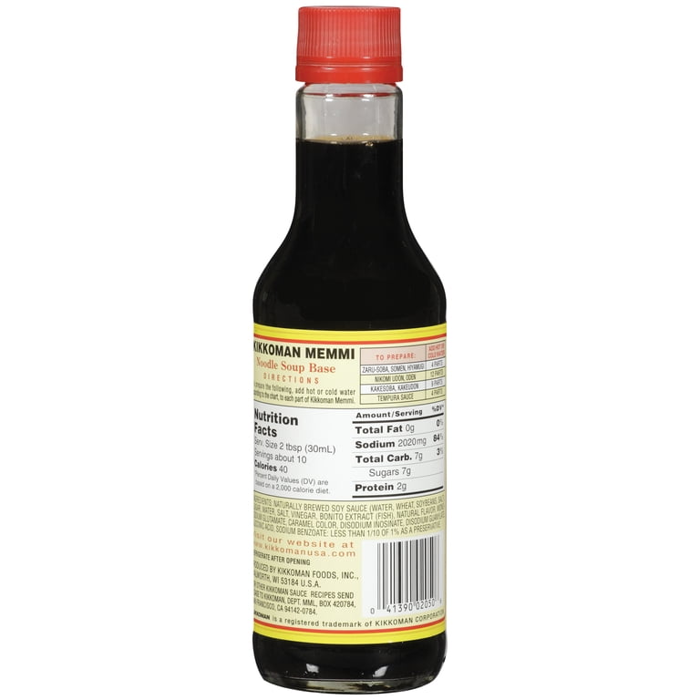 Kikkoman, Noodle Soup Base, 10 fl oz, Authentic Japanese Flavor