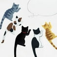 thumbnail image 2 of Cute Cartoon Animal Stereo Refrigerator Magnets Hanging Hook Home Refrigerator magnet hook Decoration Fridge Funny Stickers, 2 of 8