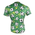 thumbnail image 4 of joogoo Football Stars Cartoon Pattern Men's Cycling Jerseys Mountain Bike Short Sleeve Tops 2XL, 4 of 7