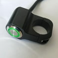 thumbnail image 2 of Interruptor De Encendido Apagado DYNWAVEMX De La Lámpara Del Punto De Niebla De Acero Inoxidable Con Indicador LED Verde, 2 of 2