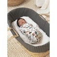 thumbnail image 4 of Modern Moments by Gerber Baby & Toddler Boys XL Ultra Soft Swaddle Blankets, 2-Pack, Outdoor Blue, 4 of 11