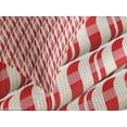 thumbnail image 4 of Ambesonne Candy Cane Quilted Bedspread Set 3 Pcs, Red Christmas Sweets, Queen Size, Red Cream, 4 of 5