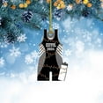 thumbnail image 2 of Personalized Wrestling Ornament Wrestling Helmet Ornaments Wrestling Christmas Ornament Gift for Wrestling Player Wrestling Christmas Tree Ornaments for Boys or Girls (Wrestling 15) - 3198 (Red), 2 of 6