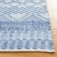 thumbnail image 3 of SAFAVIEH Natura Ognena Geometric Polyester Area Rug, Blue/Grey, 3' x 5', 3 of 8
