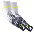 thumbnail image 1 of 1 Pair Arm Sleeve Adult Children Polyester Moisture Wicking Breathable Cooling Sunshade Hand Elbow Protection Cover, 1 of 6