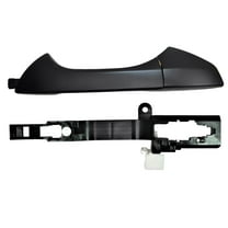 PT Auto Warehouse HO-3306P-2RLS - Exterior Outside Door Handle Assembly, Primed Black, Japan Built - Rear Left Driver Side Fits select: 2008-2012 HONDA ACCORD