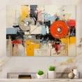 thumbnail image 2 of Designart "composition Rhythm" Abstract Collages Metal Wall Decor, 2 of 5