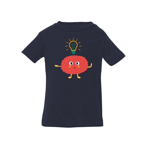 Brain With Idea T-Shirt Infant -Image by Shutterstock, 18 Months