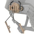 thumbnail image 4 of Beige Helmet Rail Adapter Bracket Arc Rail Adapter Hanger Bracket For Left And Right Helmets, 4 of 5