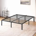thumbnail image 1 of Ourlova Queen Bed Frame, 14-inch High Metal Platform Bed Frame, Queen Size Bed Frame with Metal Slat Support, Under Bed Storage, No Box Spring Needed, Noiseless Design, 1 of 5