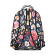 thumbnail image 3 of "Trendy Sunflower Themed Backpack with Flowers Print - Durable Water-Resistant School Backpack for Women & Teens, Padded Shoulder Straps, Spacious Interior for Daily Use", 3 of 6