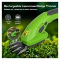 thumbnail image 5 of 3.6/7.2V 2 In 1 Electric Trimmer Lithium-ion Cordless Hedge Trimmer Rechargeable Garden Tools Hedge Trimmers For Grass ,2 IN 1 Trimmer & Edger, 5 of 6