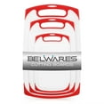 thumbnail image 3 of Belwares Plastic Cutting Boards Set of 3, with Non-Slip Feet & Deep Drip Juice Groove, 3 of 6