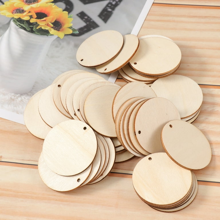 VEGCOO Large Wood Slices 4 Pcs 11-13 Inches Unfinished Wood Rounds, Natural  Paulownia Wood Slices for Centerpieces, Wood Pieces Decoration with Bark,  DIY Wooden Ornaments for Wedding, Painting 