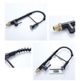 thumbnail image 5 of Black Kitchen Faucet with Spiral Spring, 360° Swivel Kitchen Faucet, Pull Out Spray, High Pressure, 5 of 5