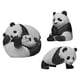 thumbnail image 3 of 4 figuras decorativas de panda en miniatura, adorables animales para decorar el hogar., 3 of 8