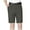 Dark Gray, variant on IROINNID Cargo Shorts for Men Pure Color Outdoors Pocket Beach Work Trouser Cargo Shorts Pant,Olive Green