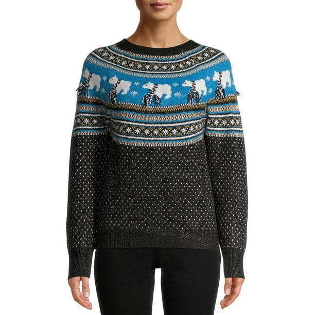 halloween fair isle sweater