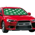 thumbnail image 2 of Bingfone Snowflake Car Windshield Sun Shade Protector Keep Your Vehicle Cool Sun Shield Visor Cover Foldable For Car Truck Suv-Small, 2 of 9