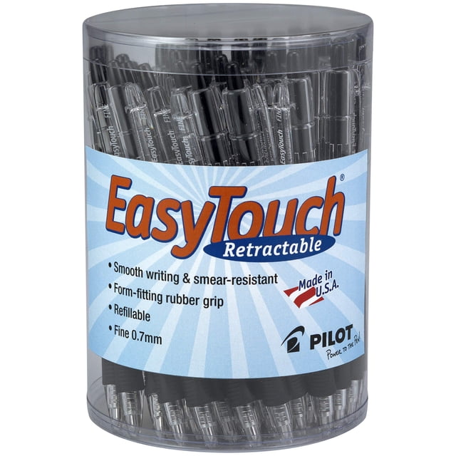 Bolígrafos PILOT EasyTouch recargables de punta fina x36
