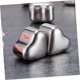 thumbnail image 4 of 2 Sets Stainless Steel Ice Pellets Realtor Gifts for Men Bejeweled Kit Stainless Steel Ice Cube Reusable Ice Ice Pack Reusable Ice Cubes Man Silica Gel Ice Silver Accessories, 4 of 5