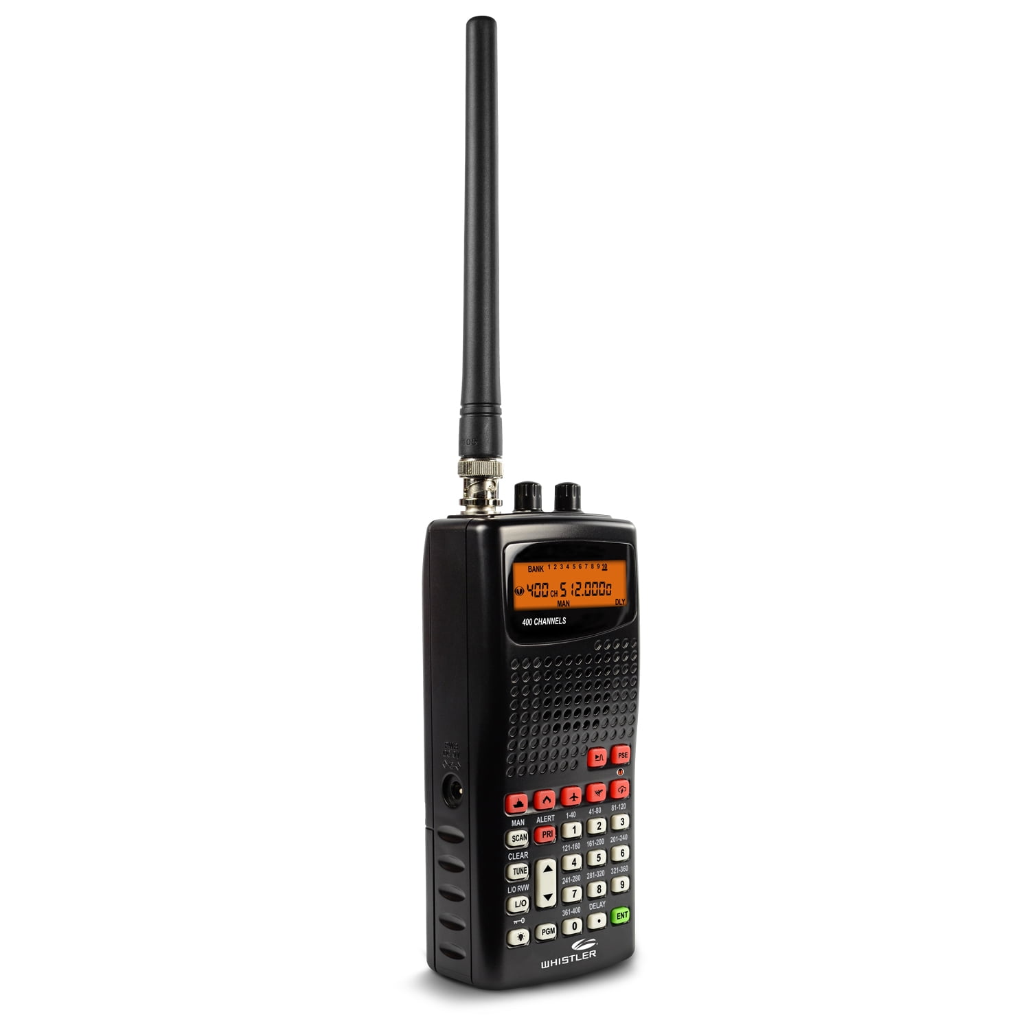 Whistler WS1010WA Radio Scanner with Service Search Banks for Fire/Police, Aircraft Plus More