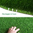 thumbnail image 5 of 3x3ft artificial synthetic landscape fake lawn carpet mat turf, 5 of 8