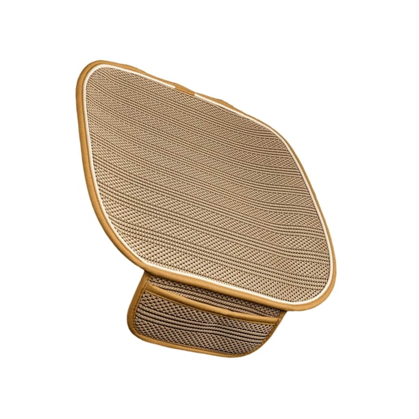 Funda de cojín de asiento Sidaley universal poliuretano beige