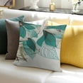 thumbnail image 3 of BANET  Pillow Sham, Flowers Buds Leaf at The top Left Corner Season Celebrating Theme, Decorative Standard King Size Printed Pillowcase White, 3 of 5