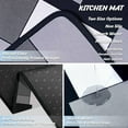 thumbnail image 6 of Geometric Grey Kitchen Rugs Set of 2 Checkered Black Grey Kitchen Mats for Floor Non-Slip Backing Kitchen Mat Washable Runner Rug for Home Grey Kitchen Decor and Accessories 17"x47.2"+17"x30", 6 of 6