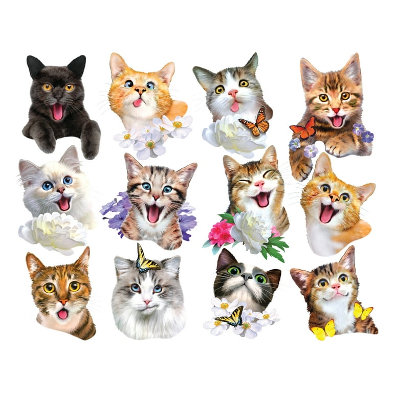 family cats　0101 ♡ family cats 0101 ♡ Cra-Z-Art Multi-Shaped 500-Piece Cat Selfies