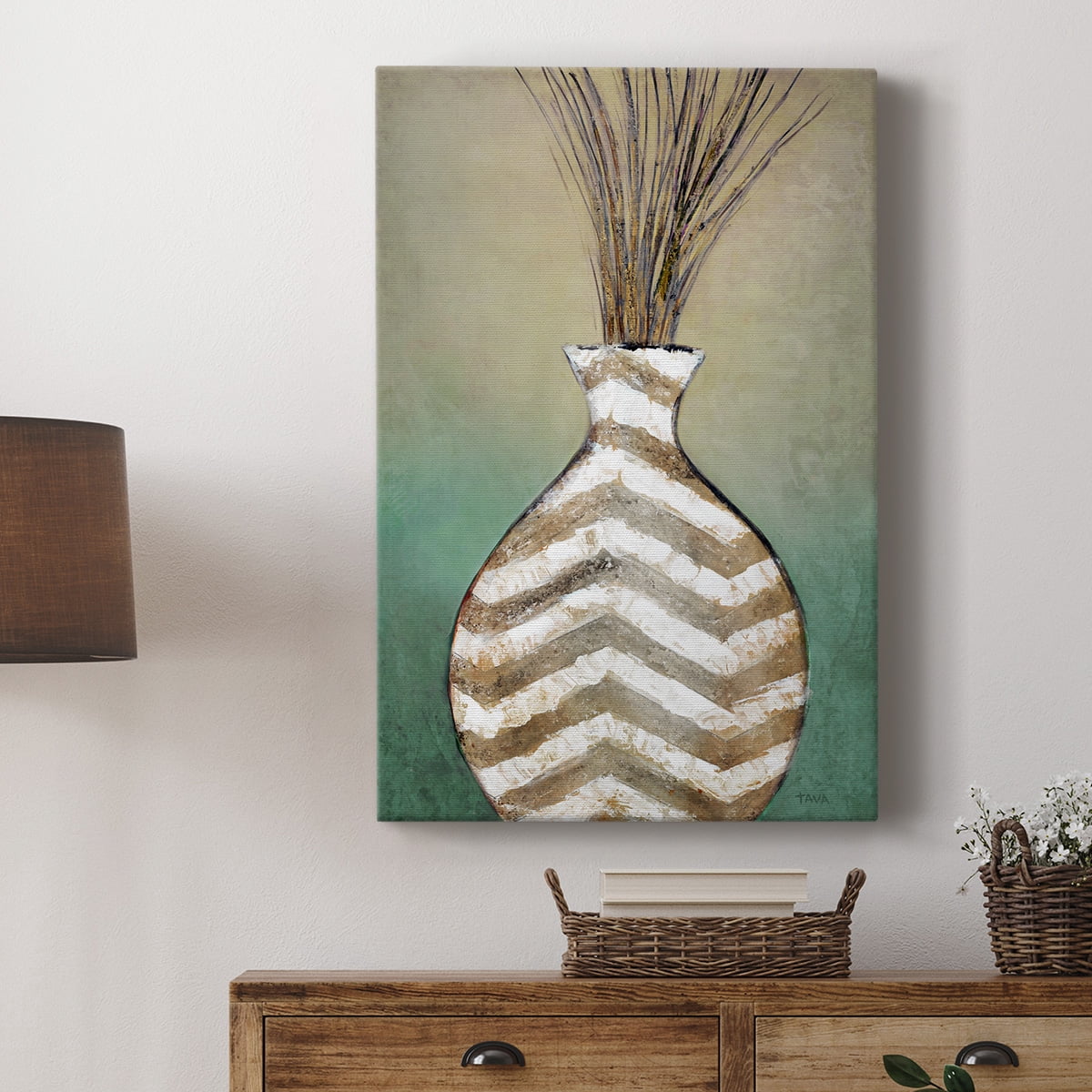 Global Vessel I Premium Gallery Wrapped Canvas - Ready to Hang