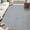 Dark Gray, variant on CAROMIO Modern Checkered Area Rug Indoor Plaid Print Floor Cover Soft Faux Wool Throw Carpet Aesthetic Rug Foldable Thin Rug, 2' x 6' Gray