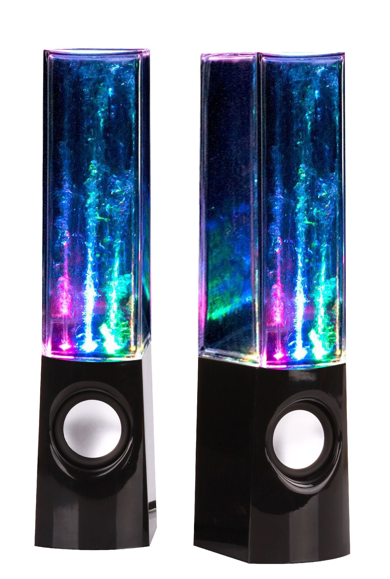 New in Box Dancing LED Water Speakers with Blue Base 