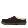 thumbnail image 3 of Dearfoams Men's Reed Genuine Suede Moccasin Toe Clog Slipper, 3 of 6