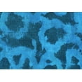 thumbnail image 1 of Ahgly Company Indoor Rectangle Abstract Light Blue Modern Area Rugs, 2' x 3', 1 of 4