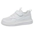 thumbnail image 4 of Huowey Baby Shoes Lightweight Non Running Mesh Breathable Sneakers Solid Tennis Athletic Walking Footwear,White,32, 4 of 9