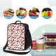thumbnail image 4 of Fotbe Red Food Lonchera Bolsa de Almuerzo para Hombres y Mujeres, Lonchera de Gran Capacidad, Bolsa de Almuerzo Reutilizable, Bolsa Térmica Aislante, 4 of 7