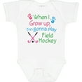 thumbnail image 3 of Inktastic Future Field Hockey Player Boys or Girls Baby Bodysuit, 3 of 5