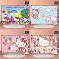thumbnail image 2 of Fondo de Hello Kitty para cumpleaños de niños, foto personalizada con nombre, fiesta de feliz cumpleaños, Baby Shower, Fondo de gatito, accesorios de estudio de vinilo, 2 of 4