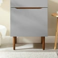 thumbnail image 5 of Vanity Cabinet, Sink not included, Wood, Grey Gray Brown Brown Walnut, Modern Contemporary Urban Design, Hotel Bedroom Bathroom Master Suite Guest, 5 of 9
